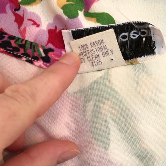 Vintage Annette Dean Floral Midi Dress - Picture 8 of 11